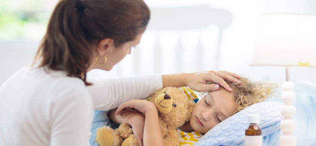 enfermedades infantiles por besos en la boca