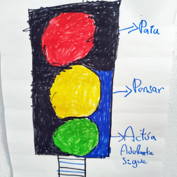 Técnica del semáforo para enseñar a los niños a regular sus emociones