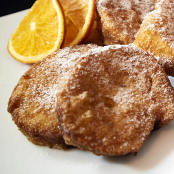 Torrijas a la naranja