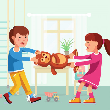 No se pega. Cuentos cortos para que los niños no peguen a sus hermanos