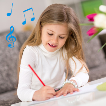 Cómo ayudar a los niños en los dictados musicales para que no los odien