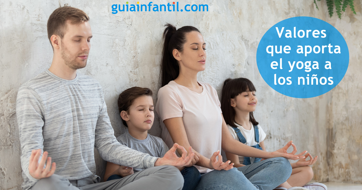 valores que aporta el yoga a los niños