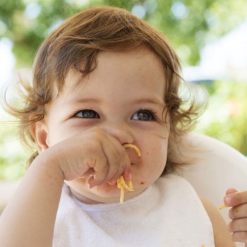 Los bebés deben ingerir unas 1.000 calorías al día