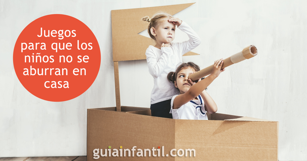 Juegos para el aburrimiento de los niños