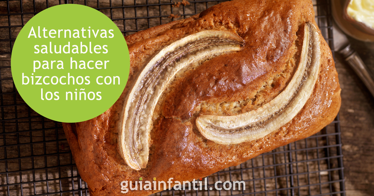 Recetas de bizcochos saludables