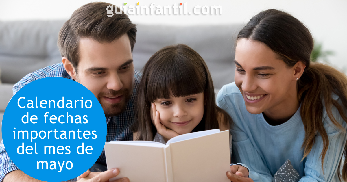 Calendario de mayo para toda la familia