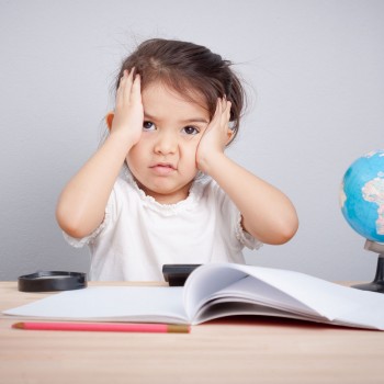 Niños con problemas para leer, escribir y aprender matemáticas