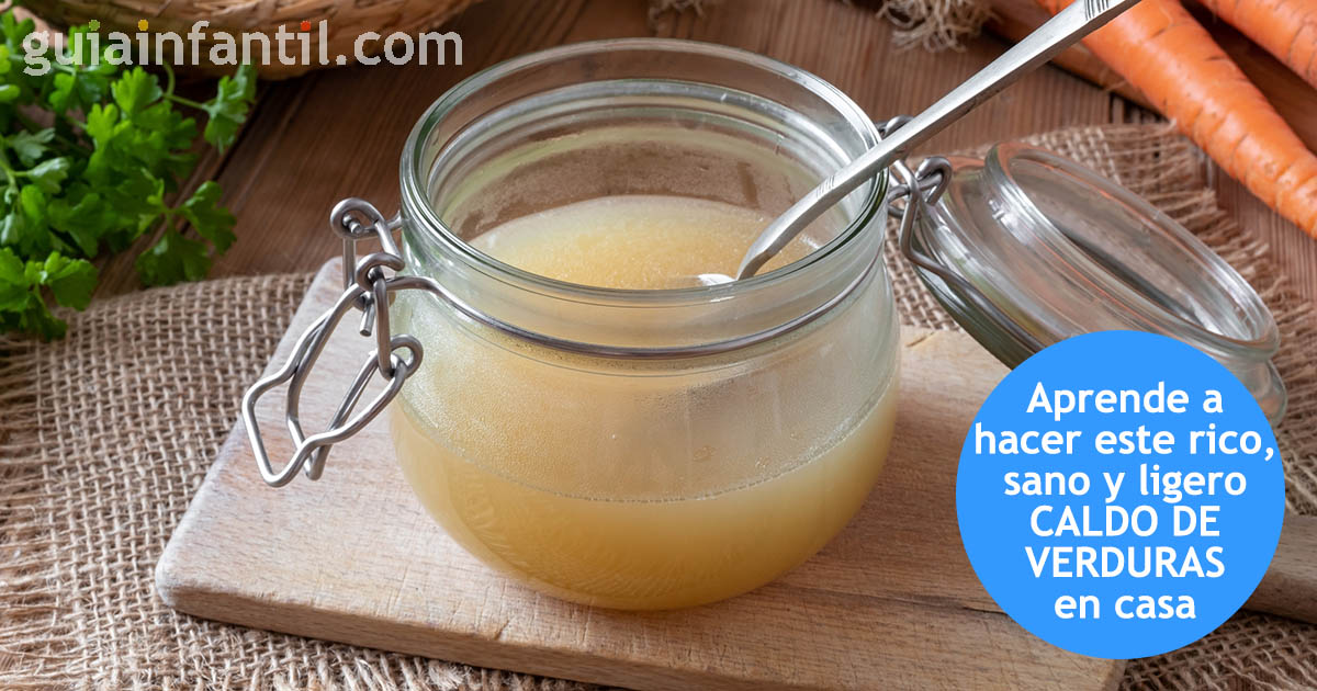 cómo hacer un caldo de verduras en casa