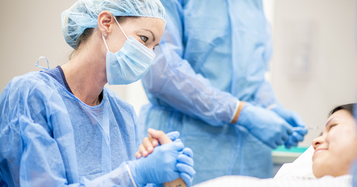 pérdida sensibilidad en la cesárea