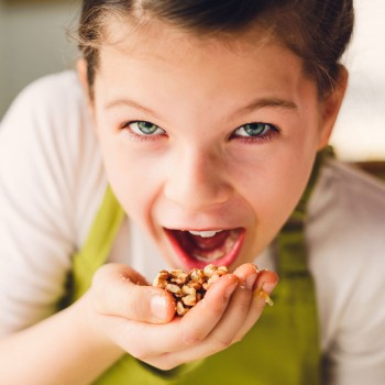 Los frutos secos más saludables para los niños