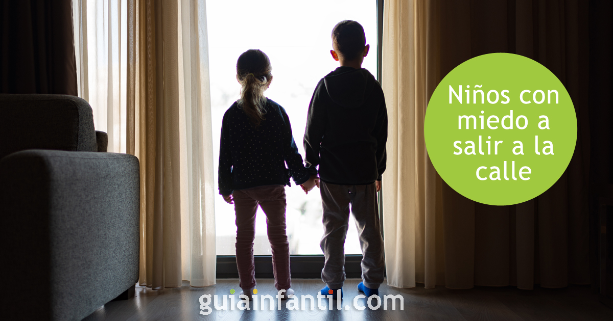 Cuando los niños tienen miedo a salir a la calle