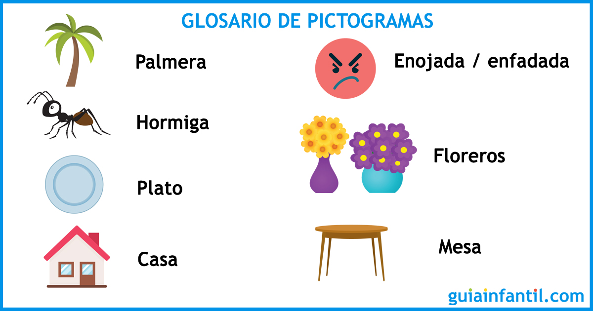 Glosario del poema de la hormiga holgazana