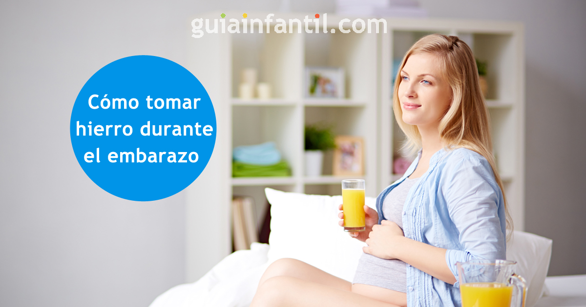 el hierro y el embarazo 