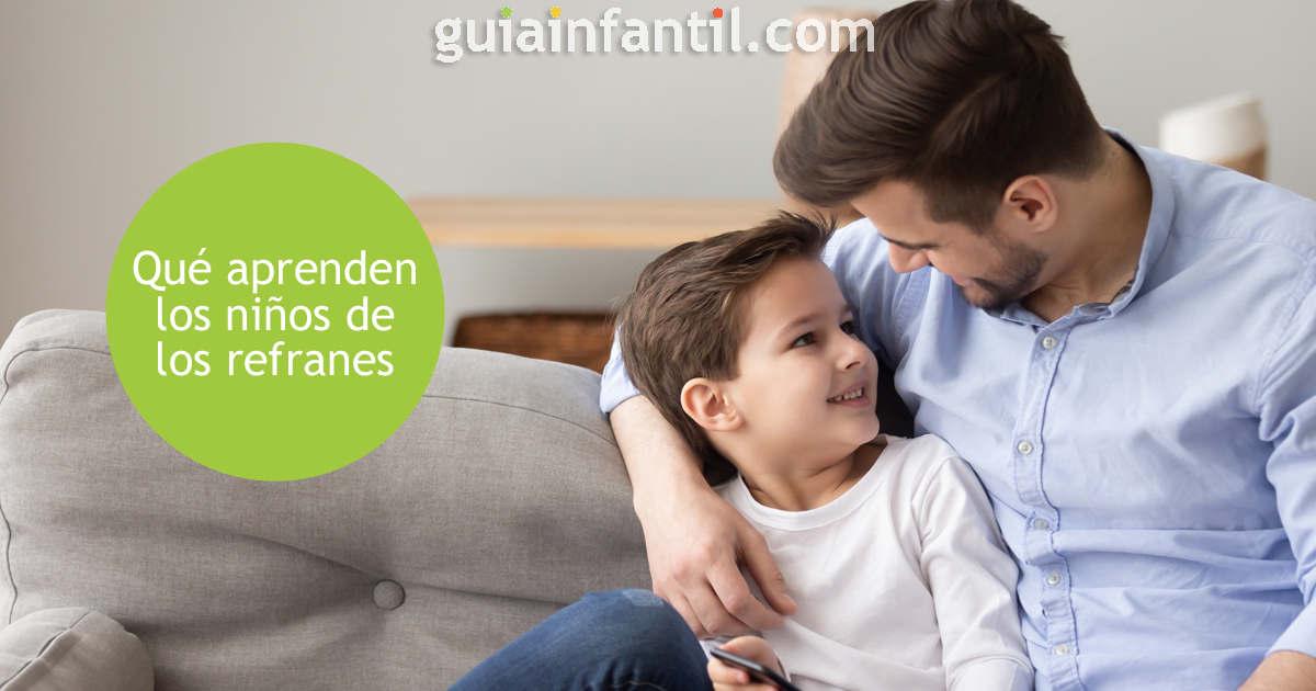 Lo que los niños aprenden de los refranes