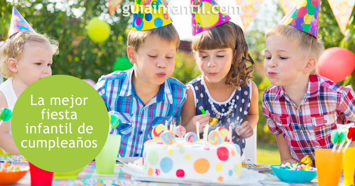 9 Juegos para los cumpleaños de los niños