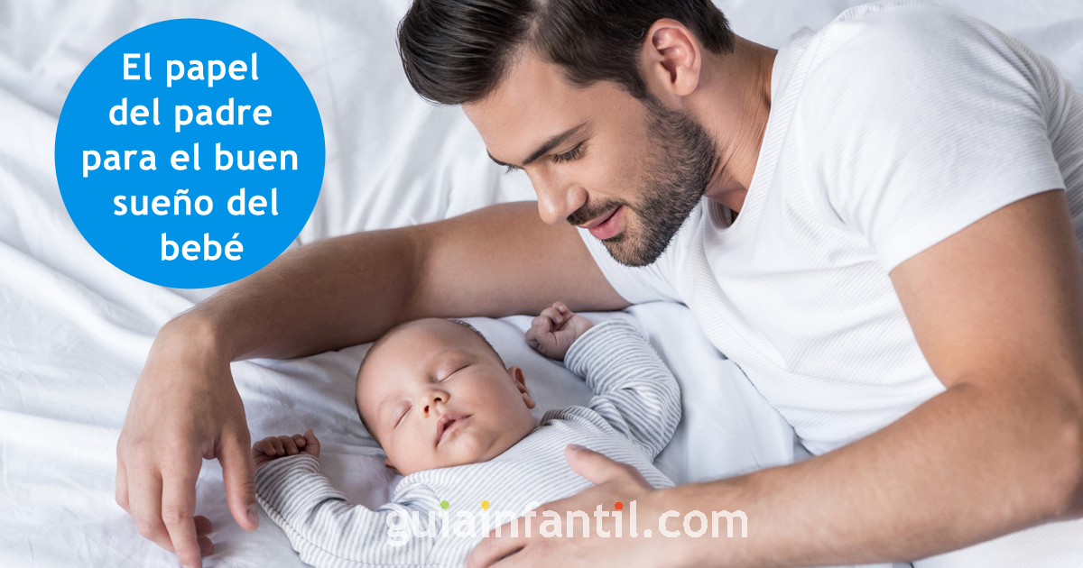 El importante papel del padre para el buen sueño del bebé
