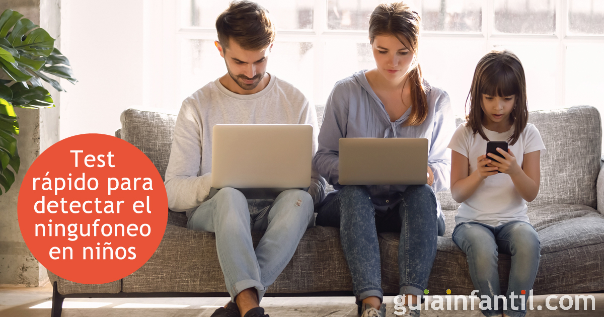Test para detectar phubbing o ningufoneo a niños