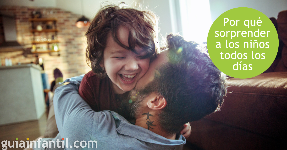 Cómo sorprender a los niños y hacerles felices