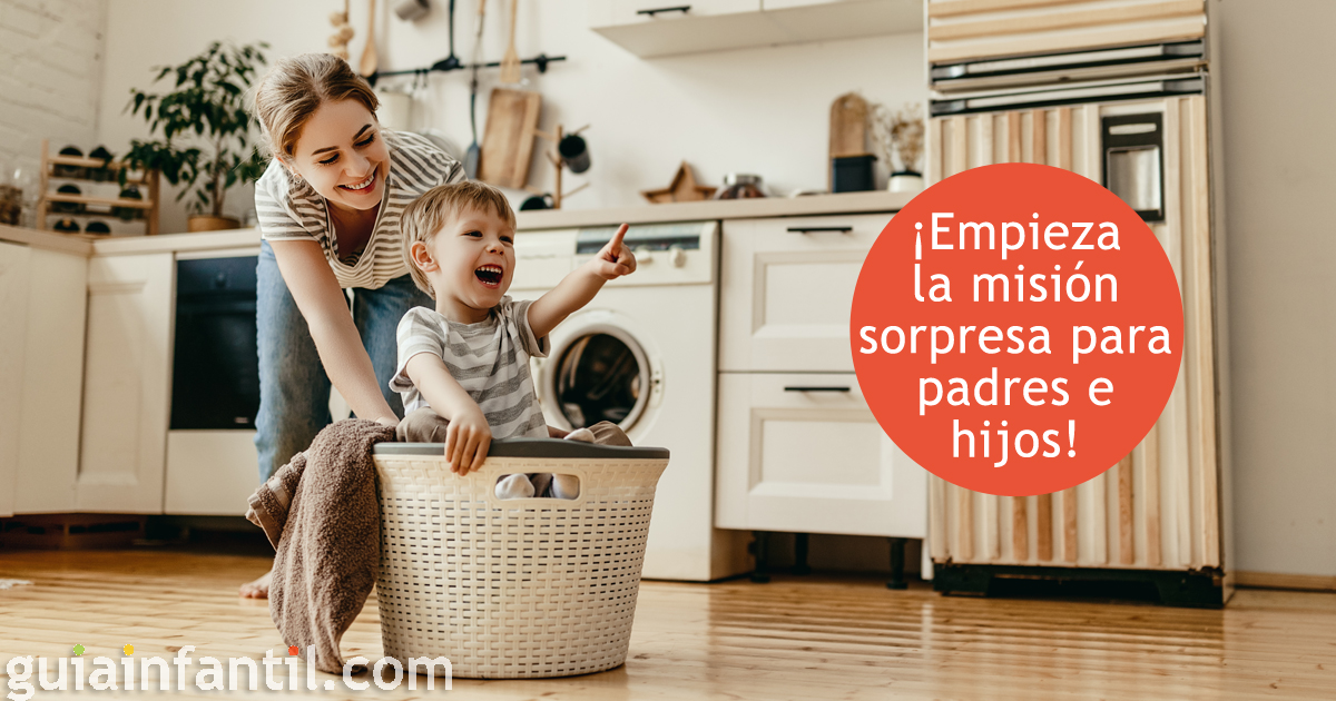 Organizar la misión sorpresa para los niños