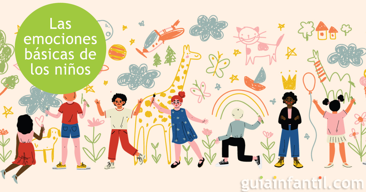 Cuáles son las emociones básicas de los niños