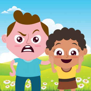 Gestos. Poema corto con pictogramas que expresa emociones para niños