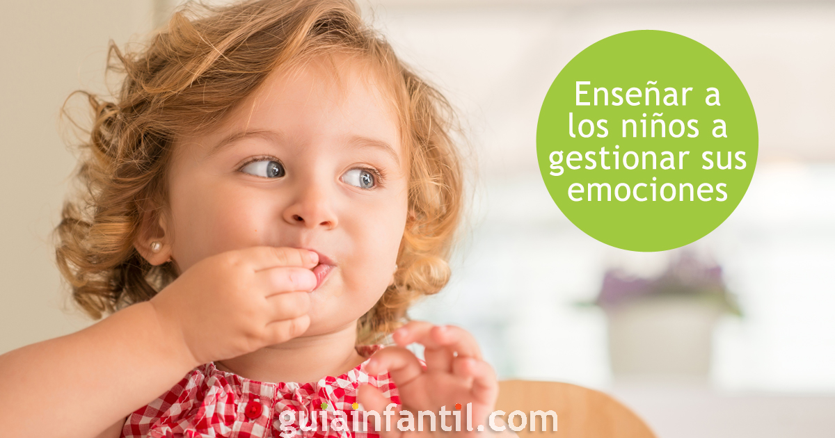 Enseñar a los niños a gestionar sus emociones