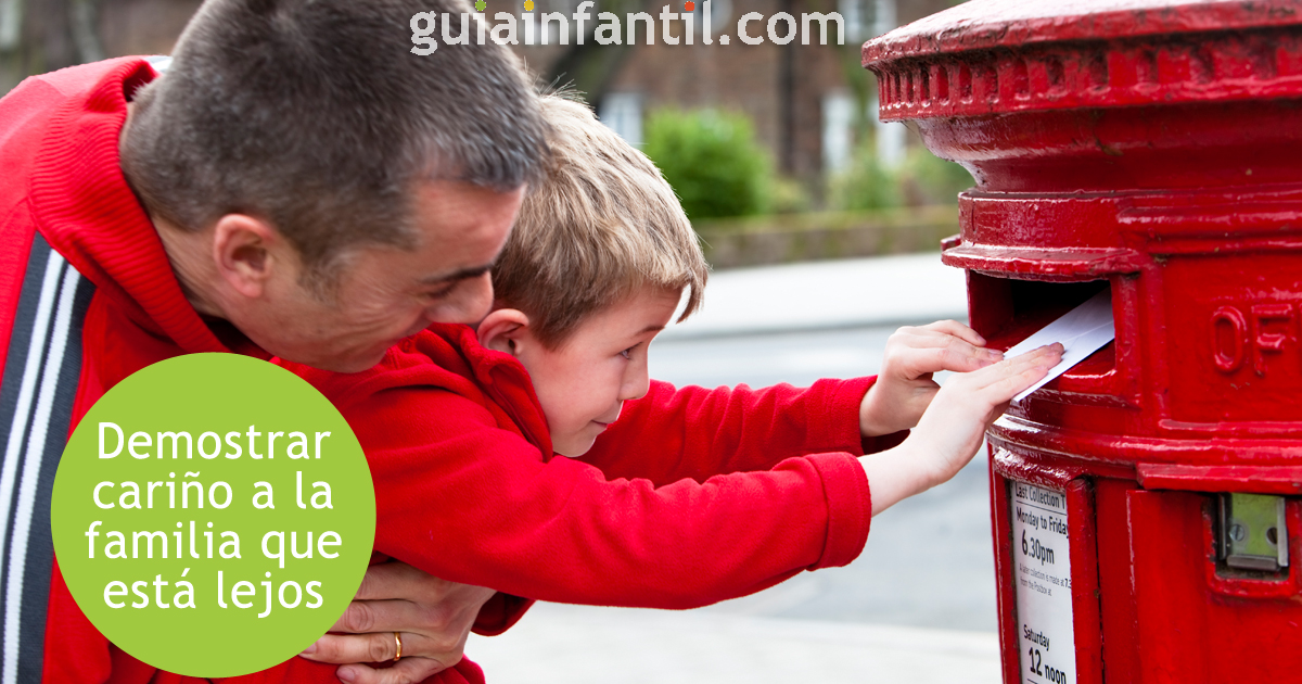 Demostra cariño a la familia que está lejos