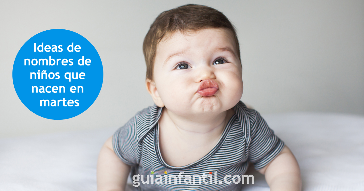 nombres de niños nacidos en martes