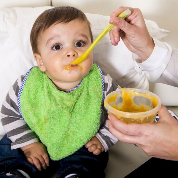 Papilla multifrutas para bebés
