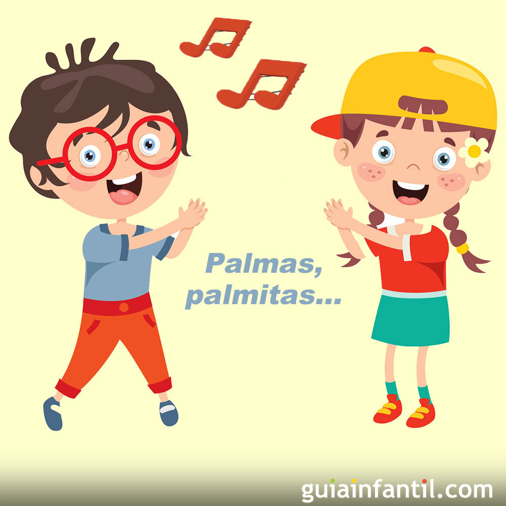 Tigre irregular Contagioso Palmas, Palmitas. Canciones Infantiles
