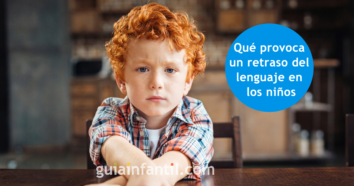 retraso en el lenguaje de un niño