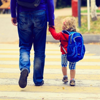 Vuelta al colegio. El primer día de Paula