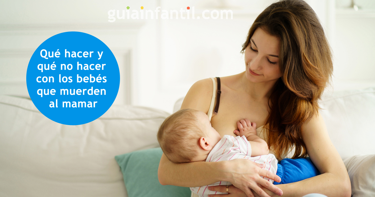 qué hacer con los bebés que muerden al mamar