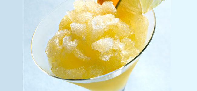 Receta de granizado de limón