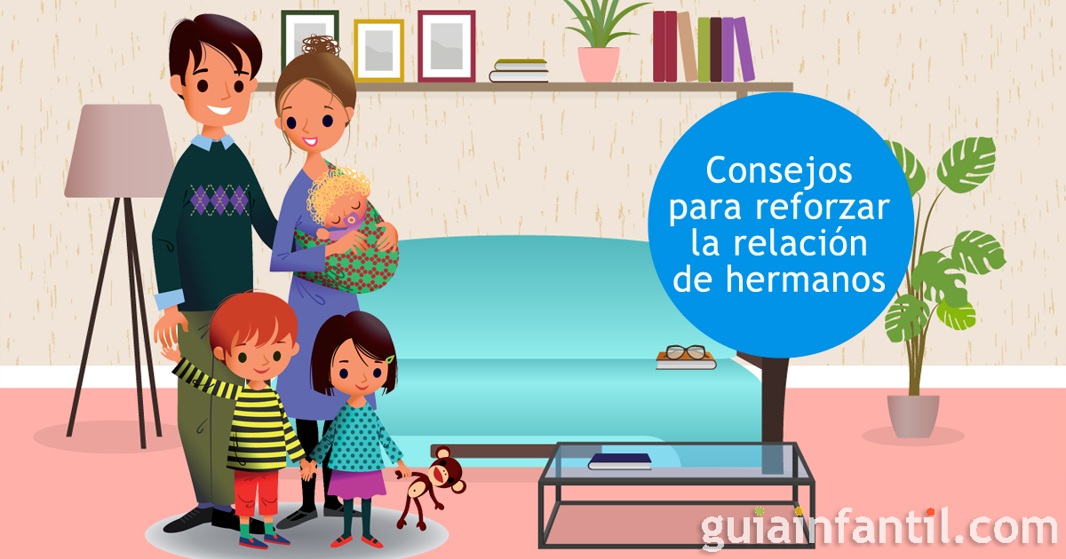 Cómo reforzar la relación entre los hermanos