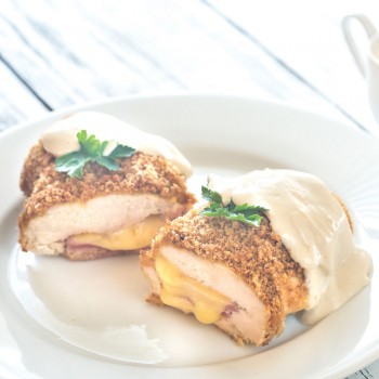 Libritos de lomo rellenos o cordon bleu para niños