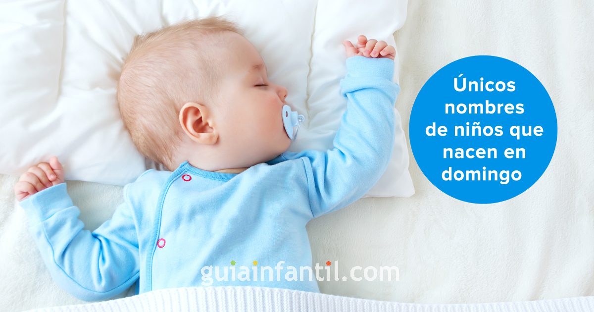 nombres de niños que nacen un domingo