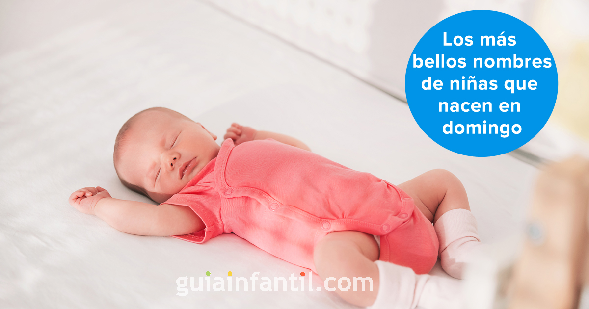 nombres de niñas en domingo