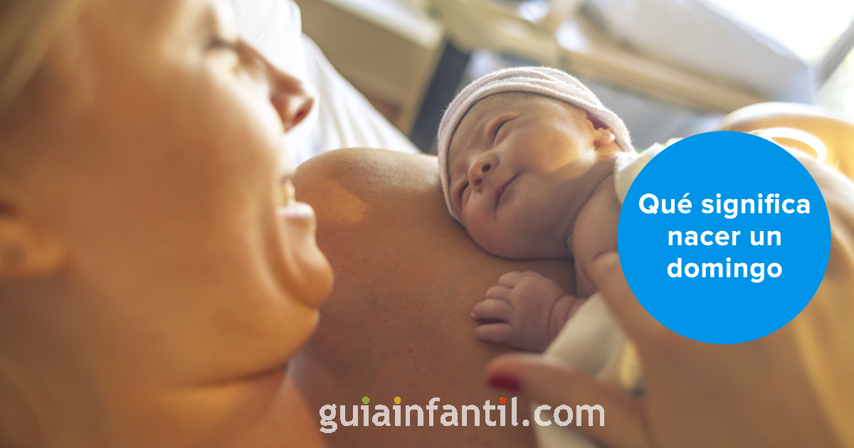 qué significa nacer un domingo