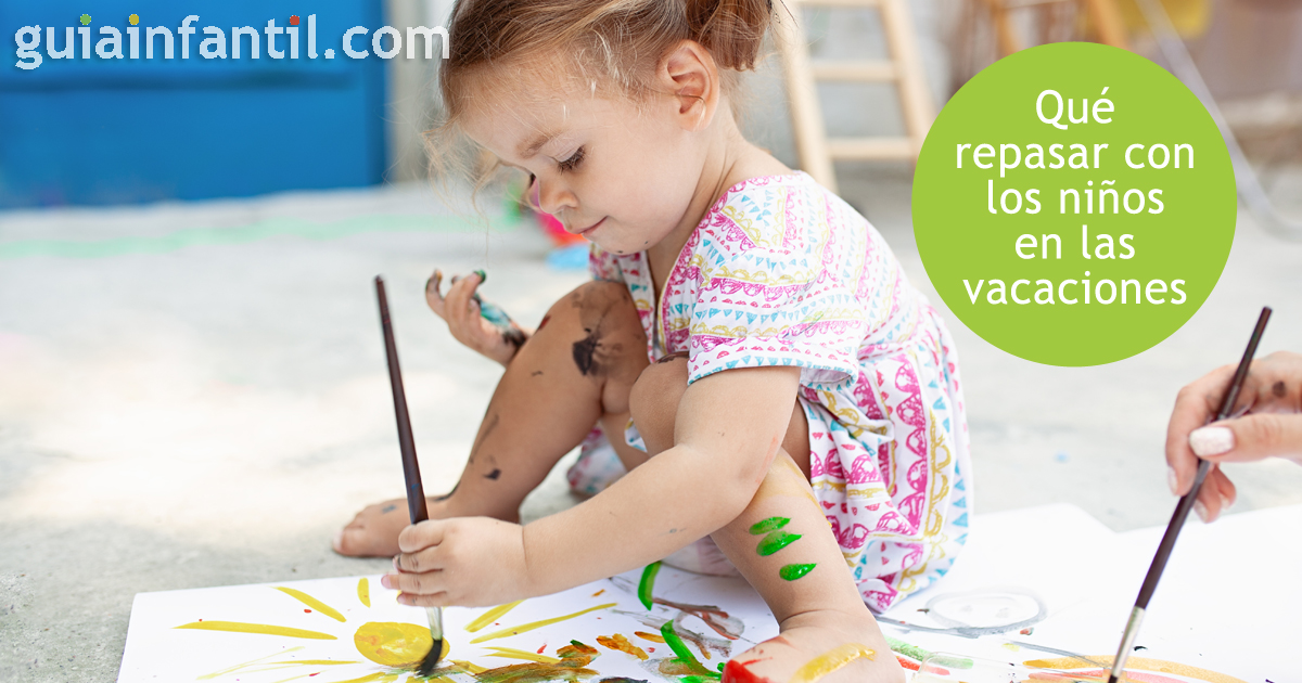 Qué repasar con los niños según su edad