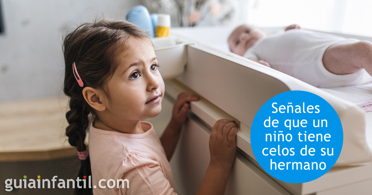 Señales de un niño tiene celos