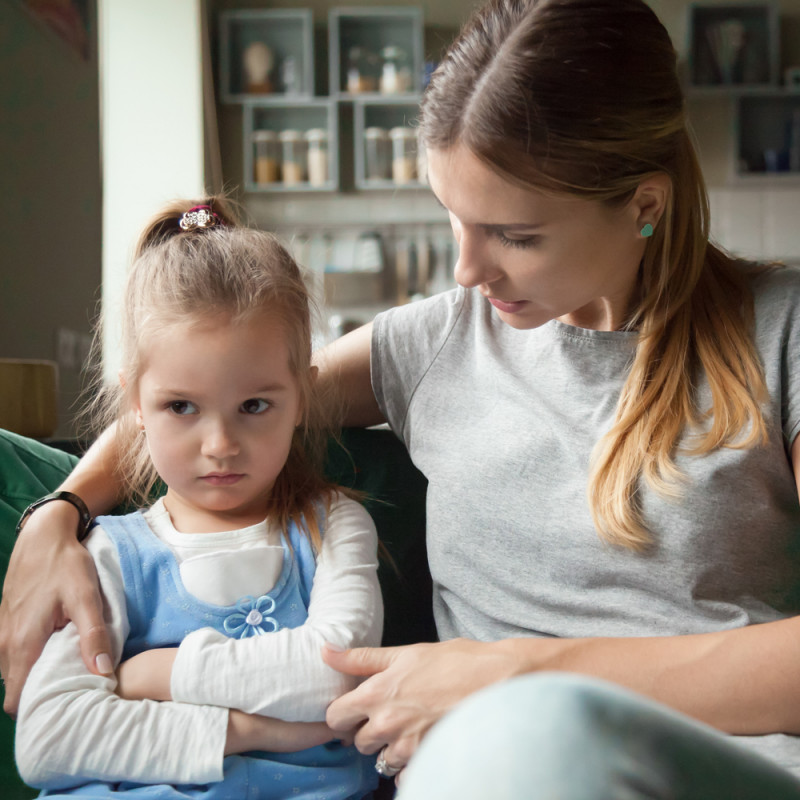 Cuando los niños se comportan distinto con el padre que con la madre