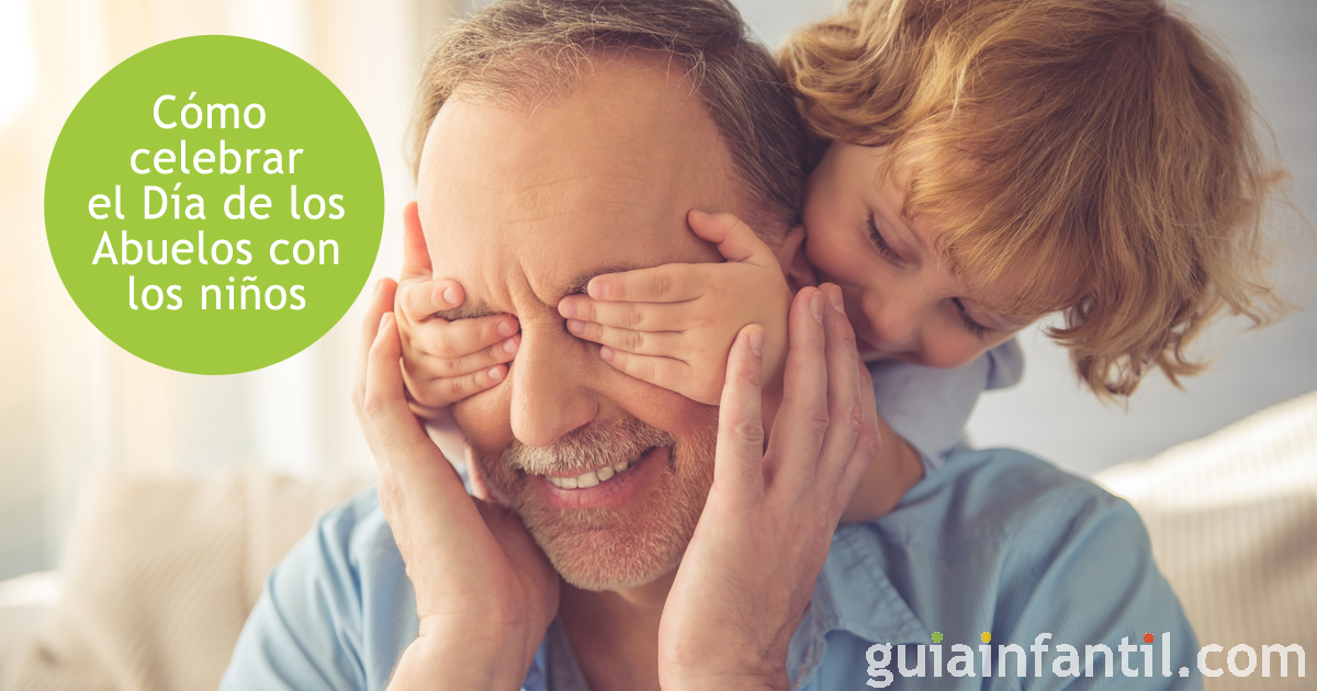 Celebrar el día de los abuelos con los nietos