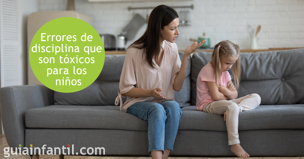 Errores de disciplina tóxicos para niños
