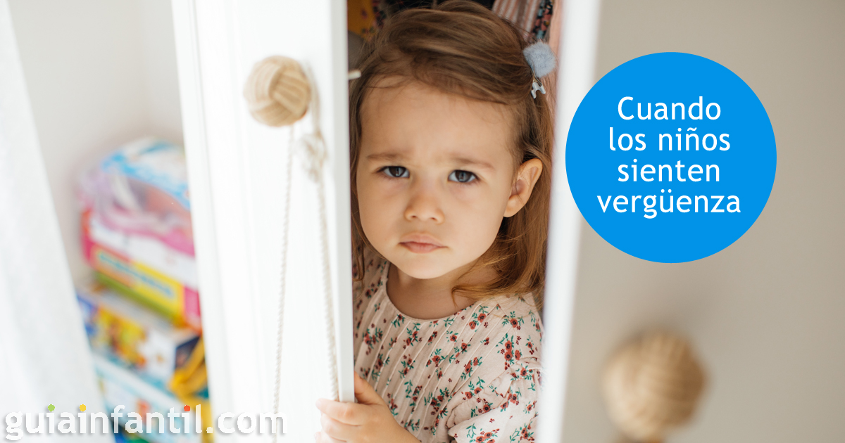 Cuando los niños tienen vergüenza