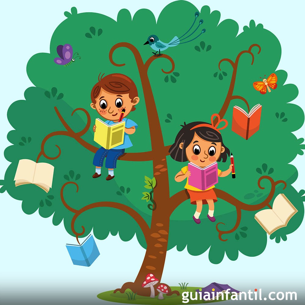 El árbol de los libros. Cuento para incentivar a los niños en la lectura
