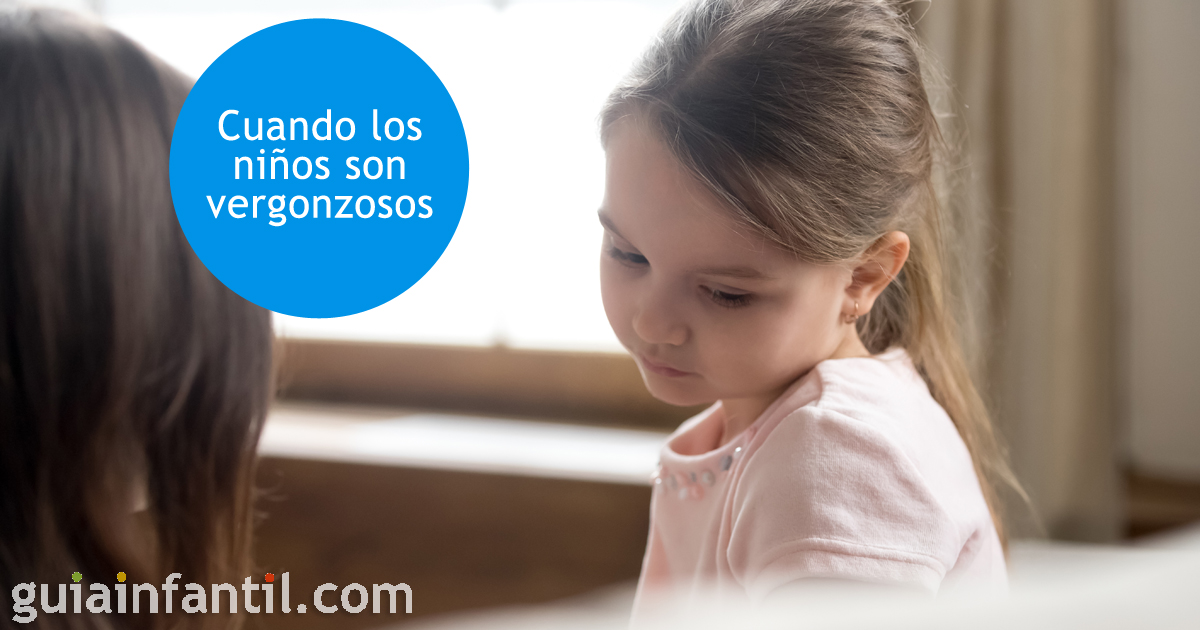 Así son los niños vergonzosos