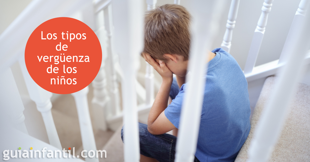 Tipos de vergüenza infantil