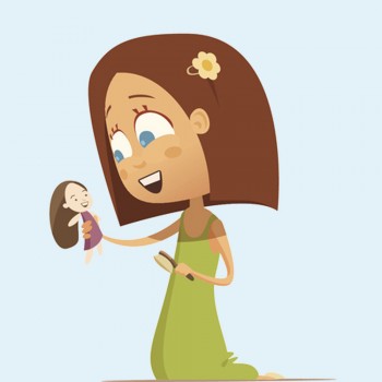 La muñeca de Lucía. Poema infantil sobre la envidia