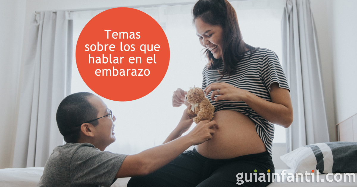 Lo que debéis hablar antes de la llegada del bebé